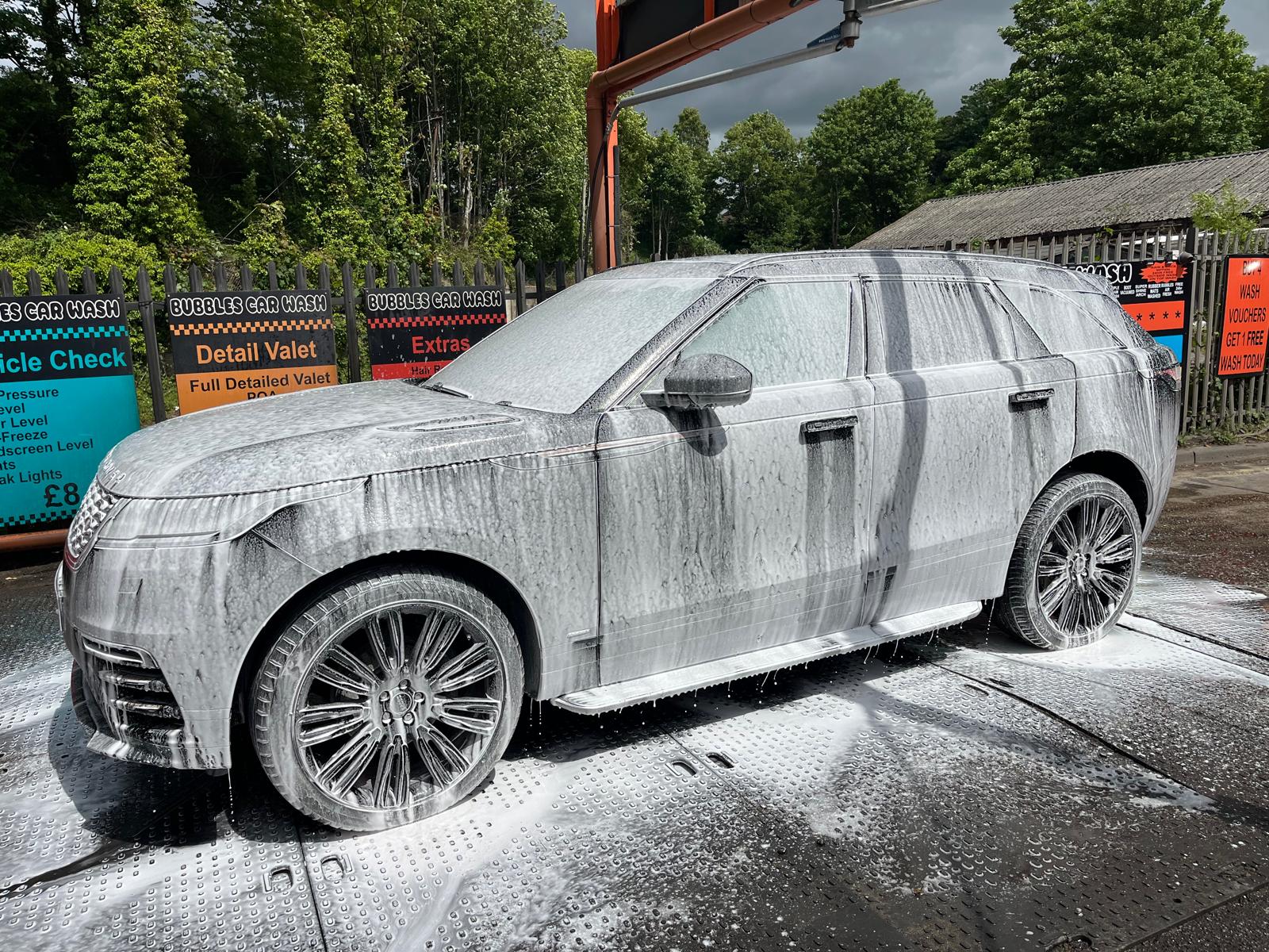 Bubbles Car Spa active foam wash