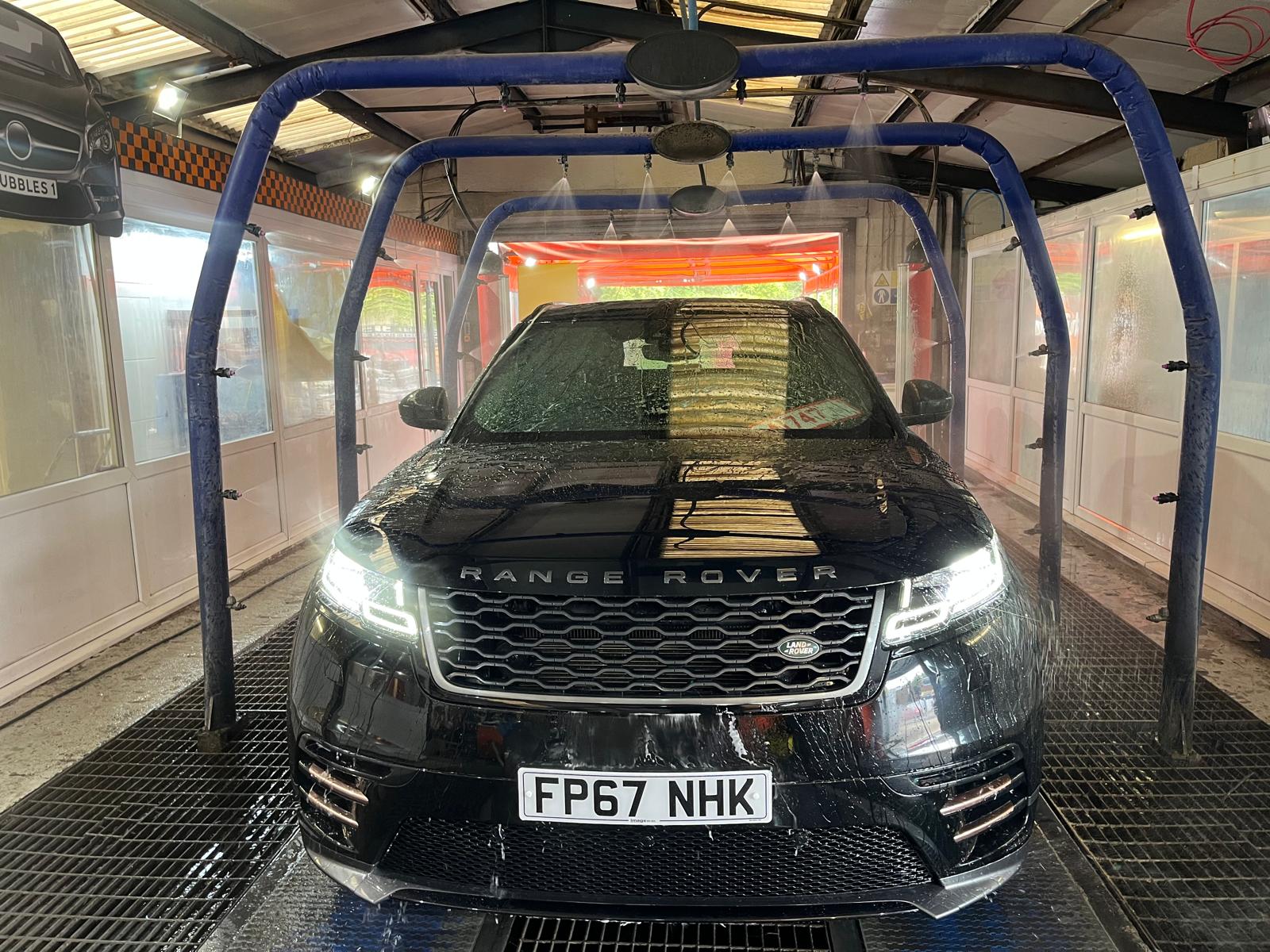 Bubbles Car Spa ceramic shine finish stage