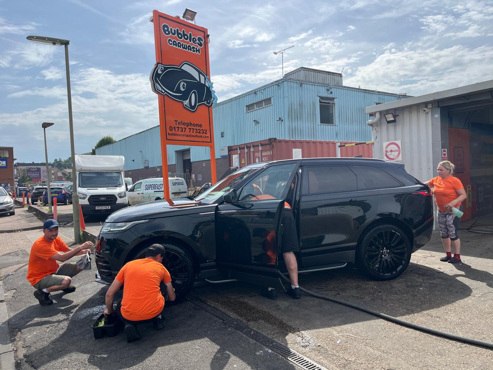 Car services at Bubbles Car Spa Redhill