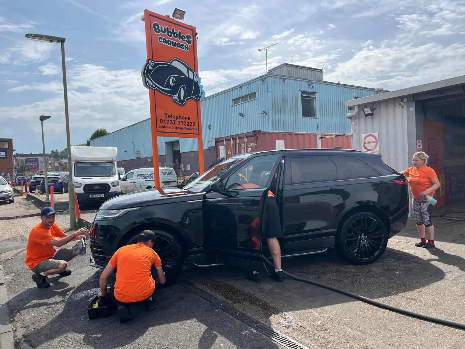 Car services at Bubbles Car Spa Redhill
