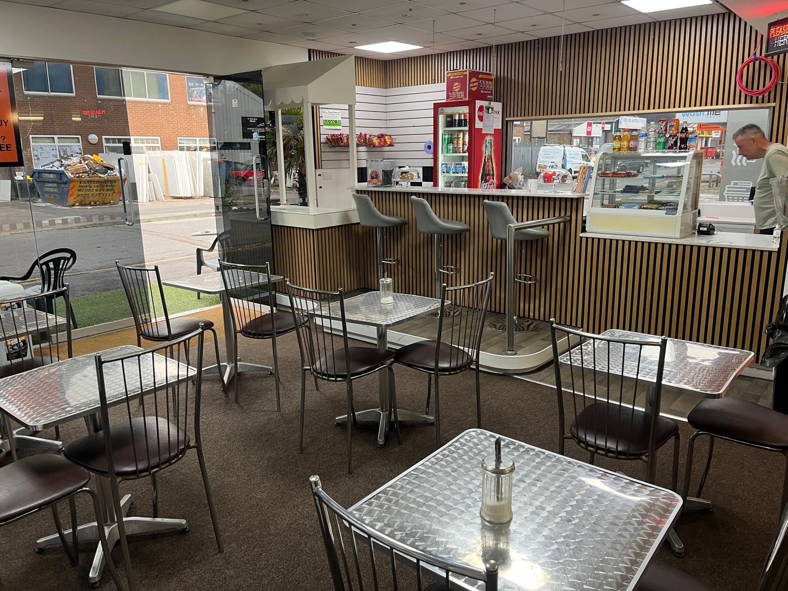 Bubbles Car Spa Coffee Lounge interior