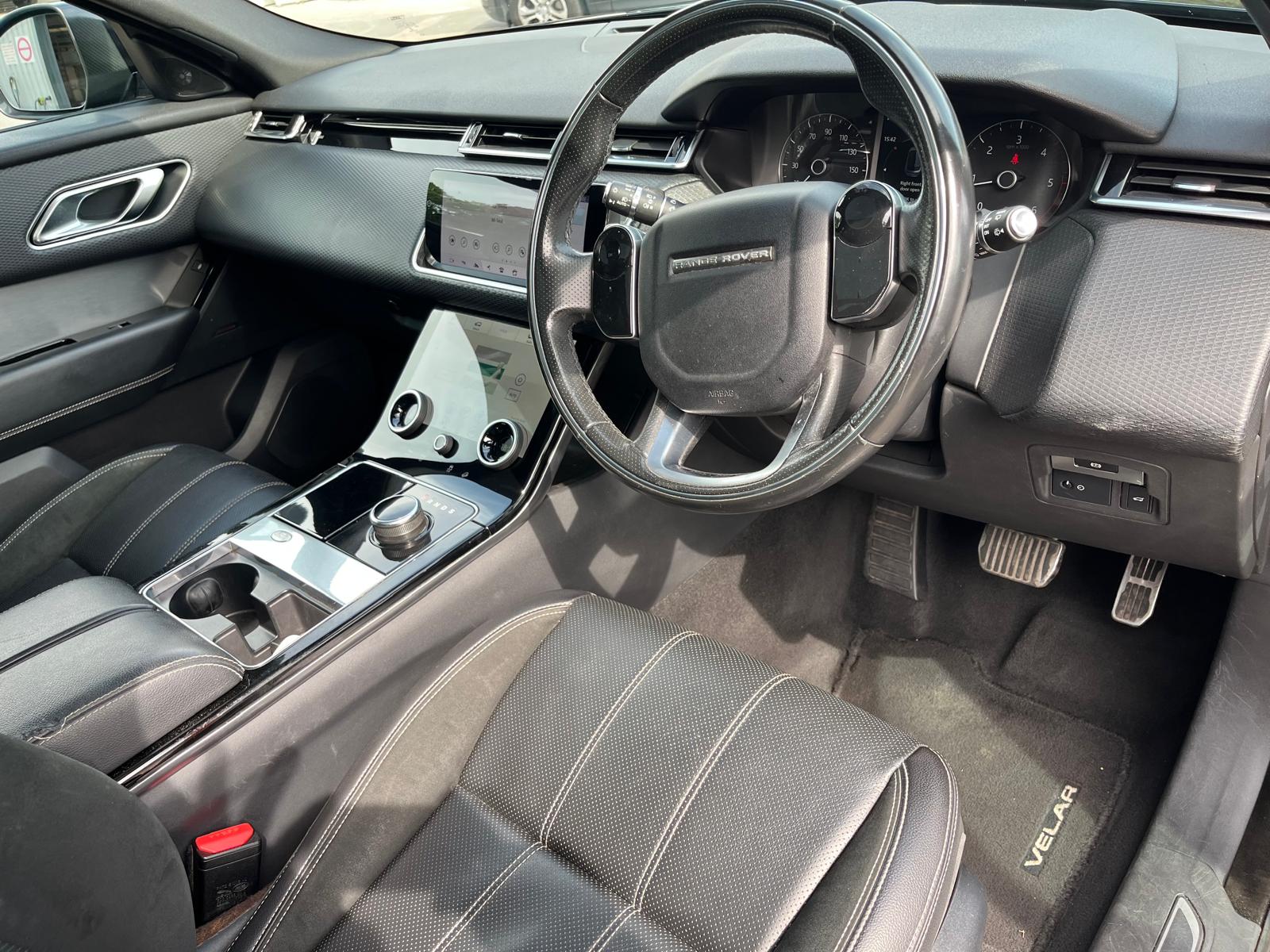Interior cleaning at Bubbles Car Spa